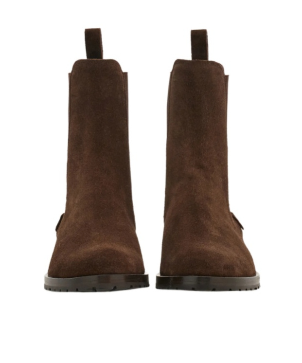 Ferragamo Chelsea Boot In Brown