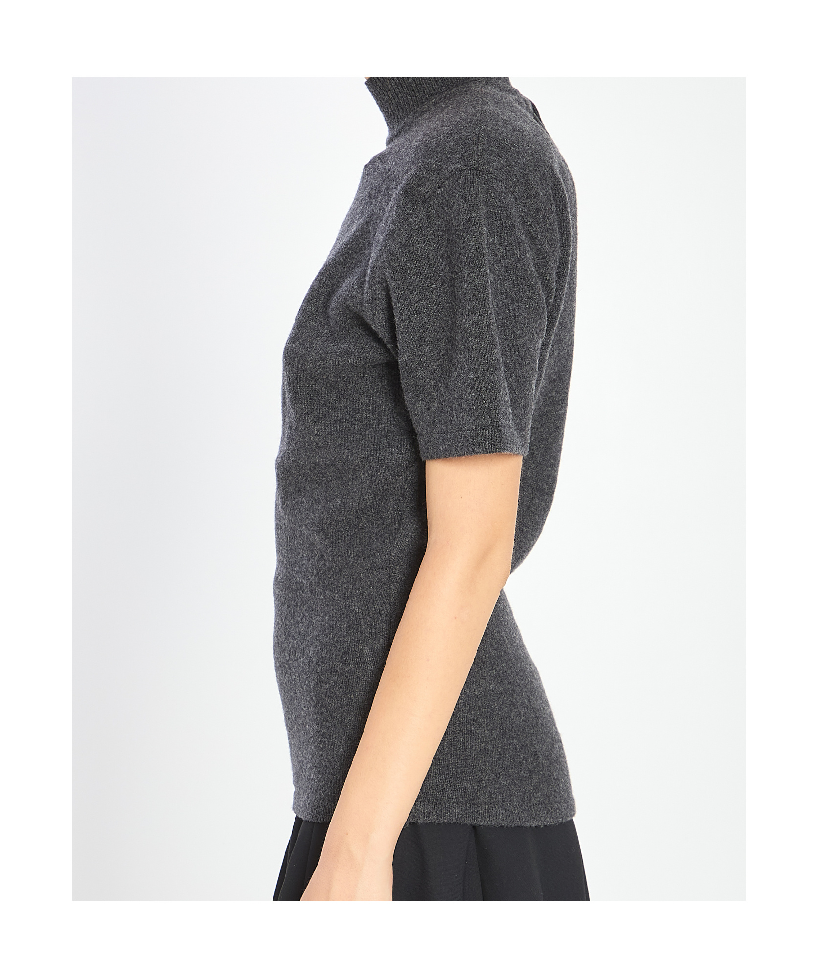 Jacquemus Castagna Wool And Cashmere-blend Turtleneck Sweater In Gray