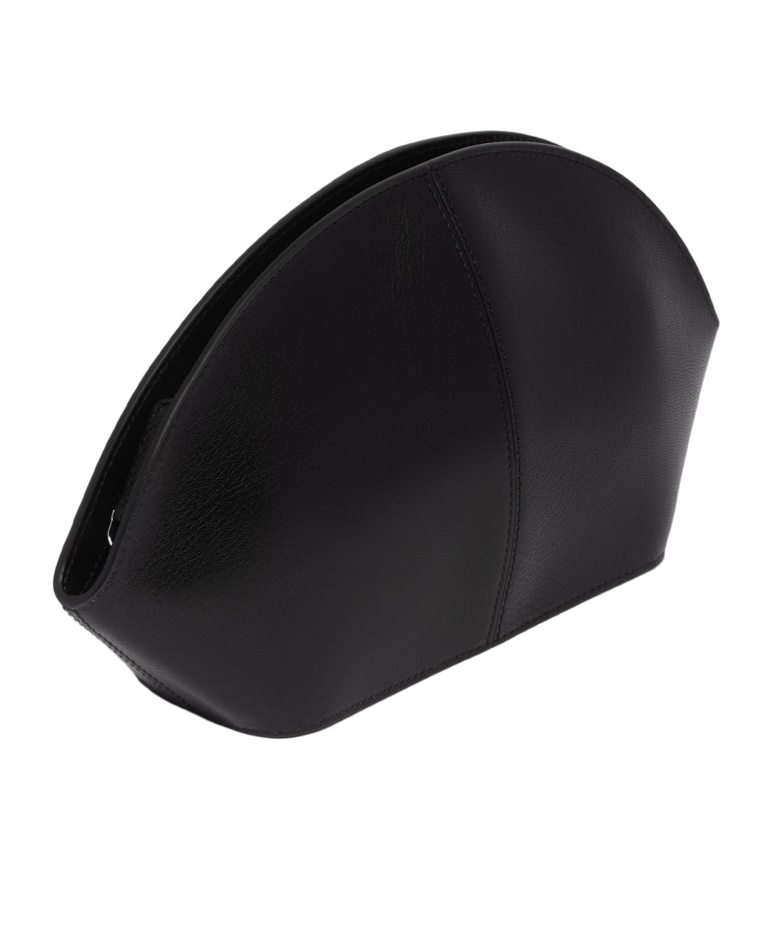 The Row Logo Clutch In Black