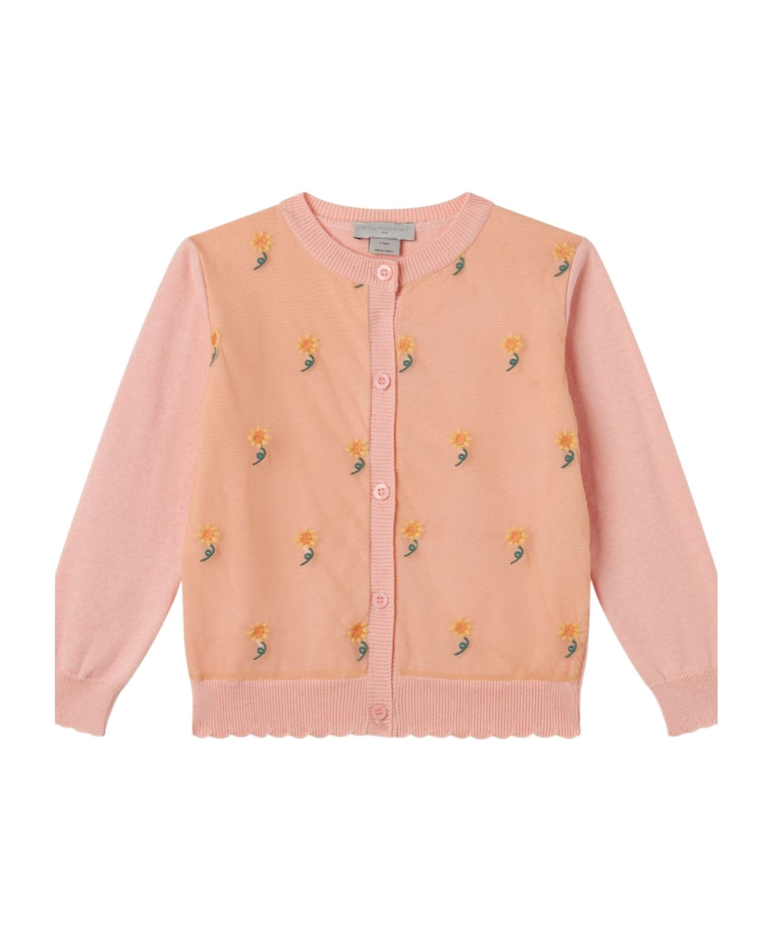 Stella Mccartney Long-sleeved Sweater In Nude