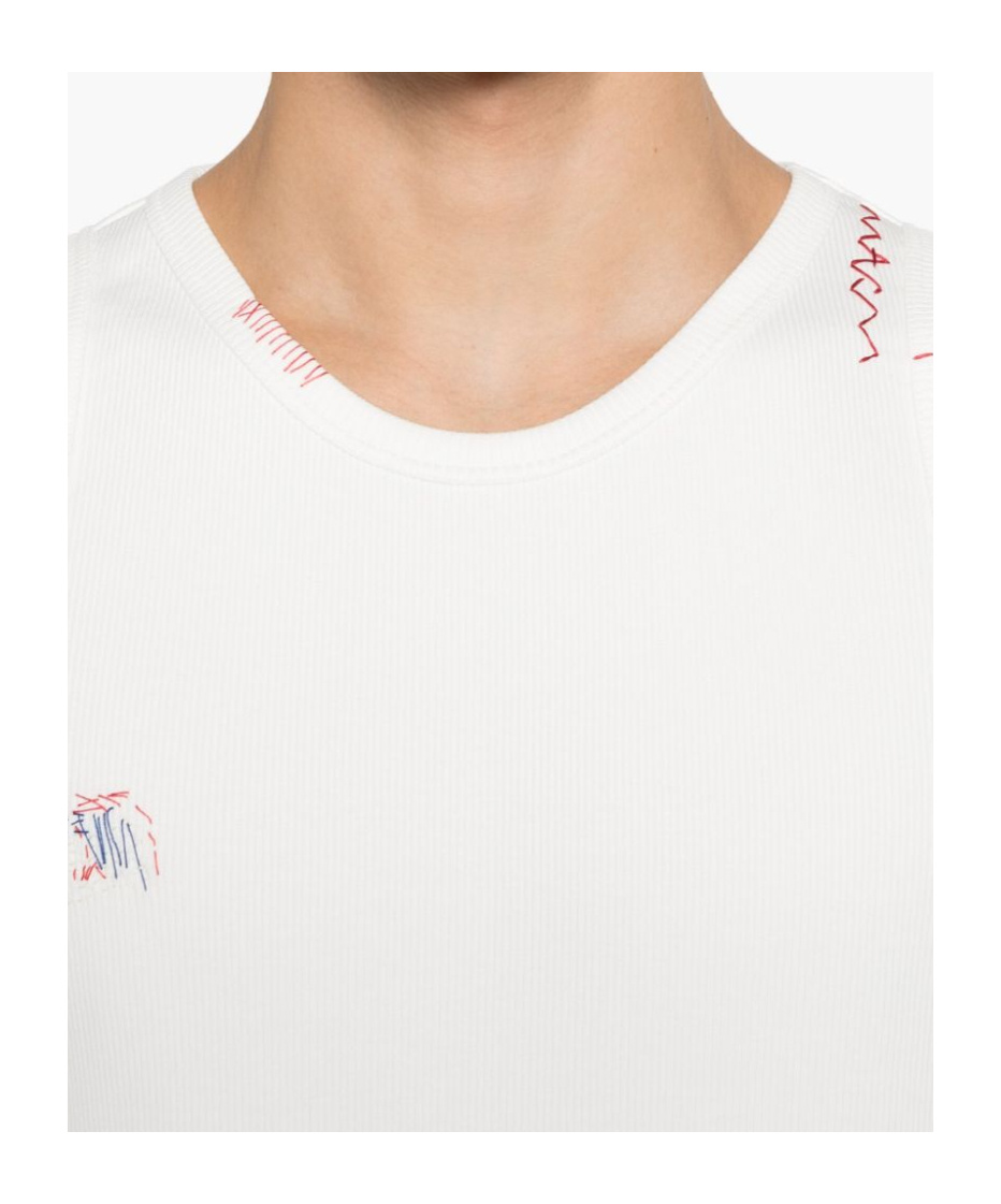 MARNI LOGO-EMBROIDERED TANK TOP