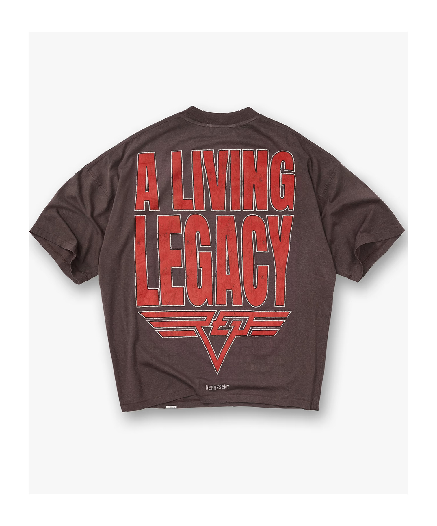 Represent Living Legacy Graphic T-shirt In Brown