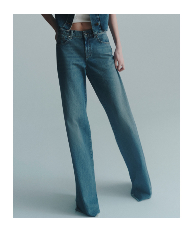 Marella Low-rise Wide-leg Jeans In Blue