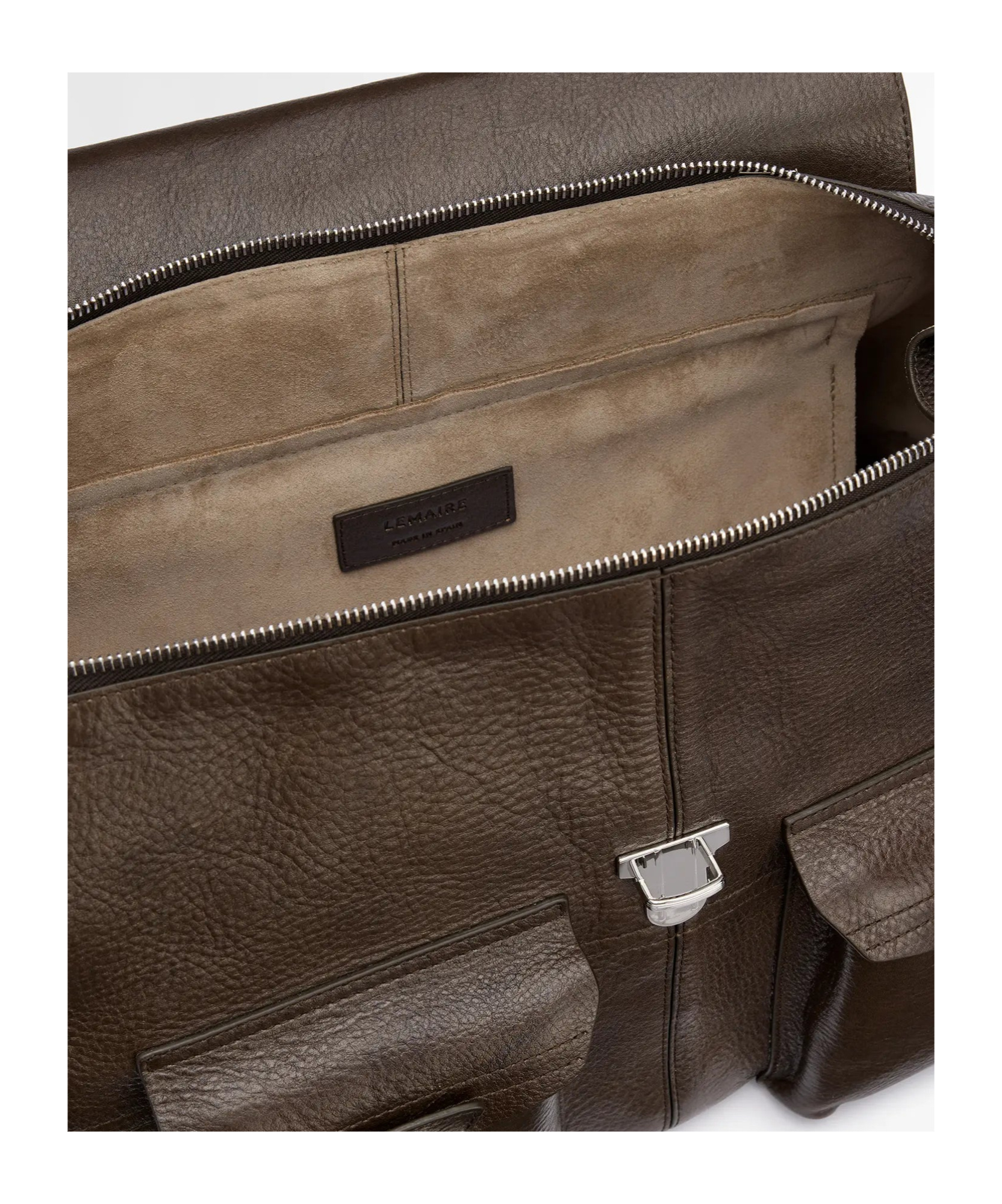 Lemaire Gear Shoulder Bag In Green