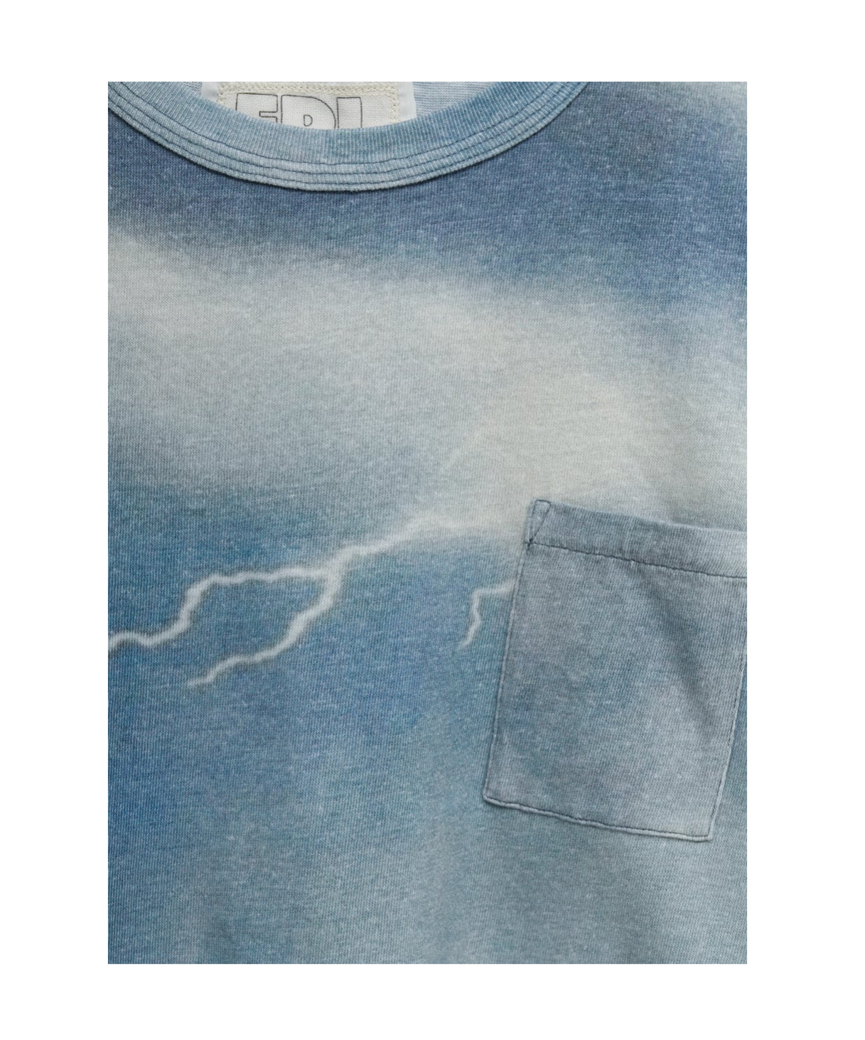 Shop Erl Short-sleeved T-shirt In Blue
