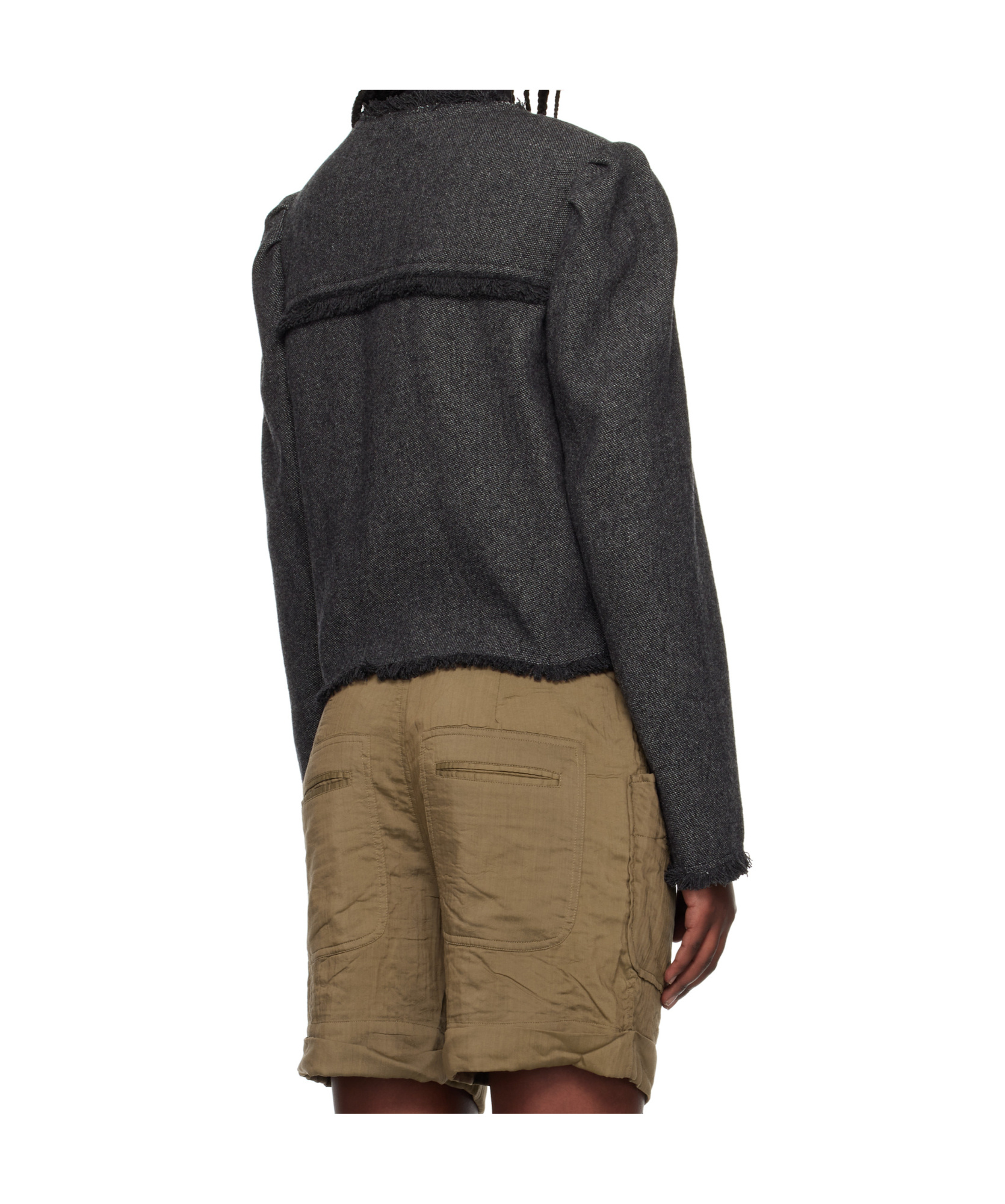 Isabel Marant Étoile Gray Delphina Jacket In Black