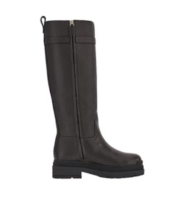 Ferragamo Vara High Boot In Black