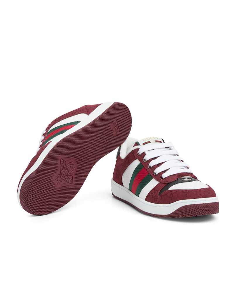GUCCI SCREENER SERIES OF LOW-CUT SKATE SHOES
