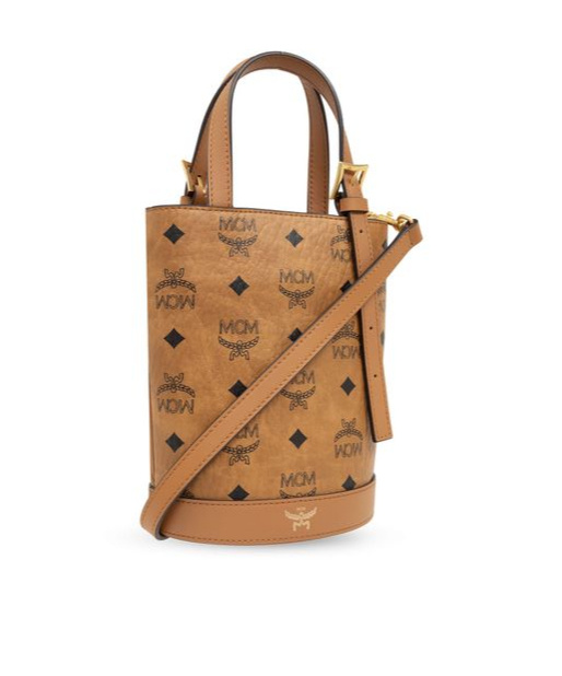 Mcm Aren Tote Bag In Brown