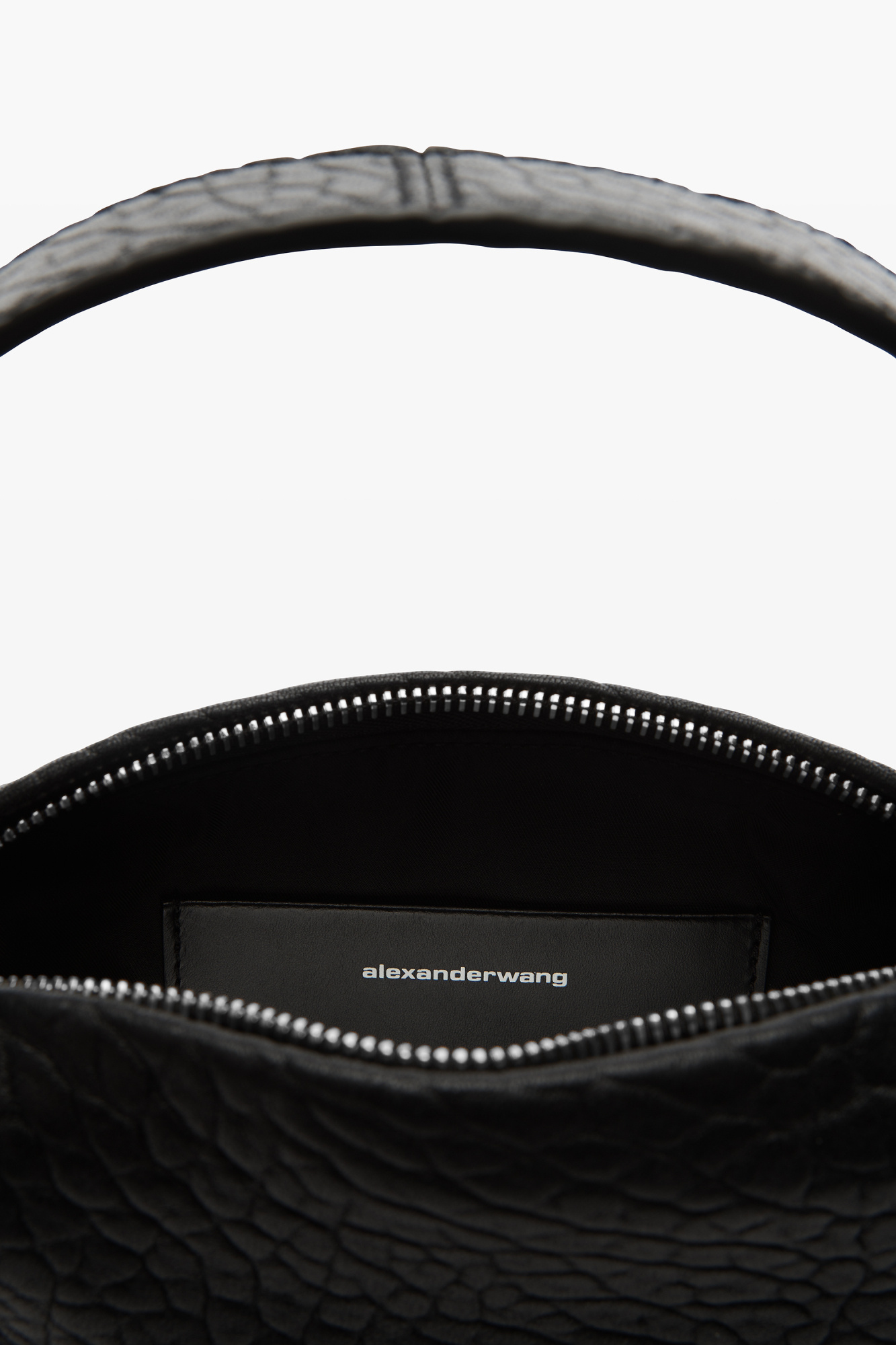 Alexander Wang Small Rich Shoulder Bag In Black