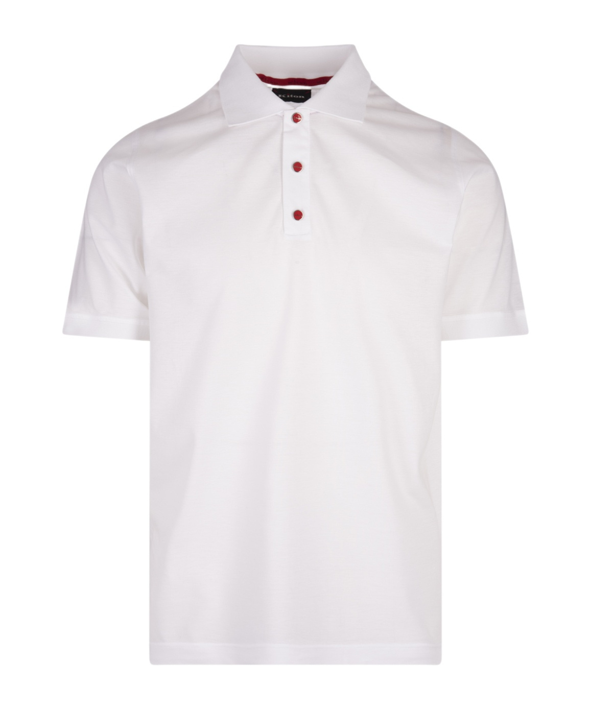 KITON SHORT-SLEEVED POLO SHIRT