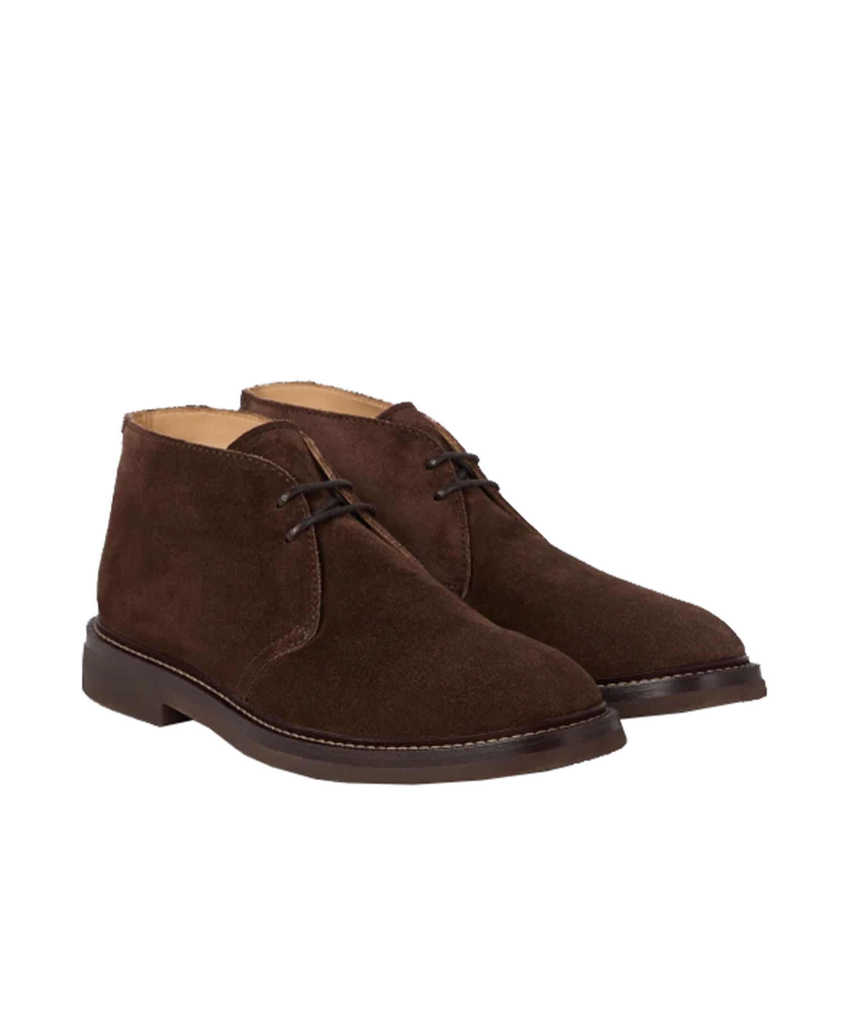 Brunello Cucinelli Laced Boots In Black