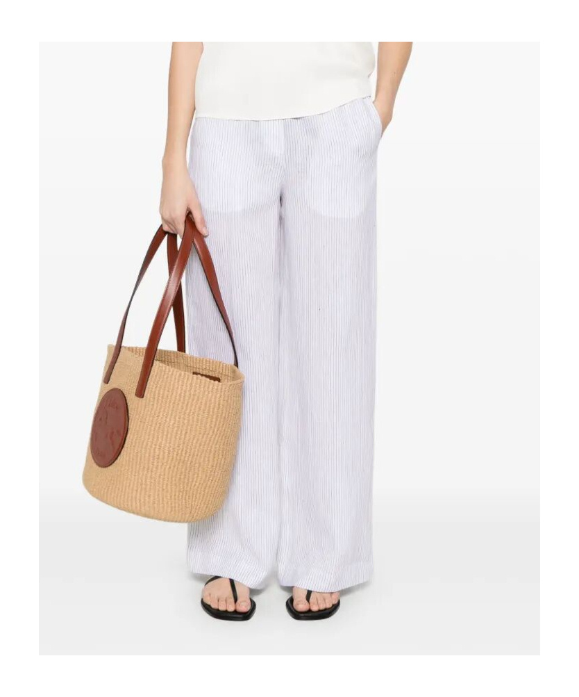 PESERICO PESERICO WIDE LEG PANTS