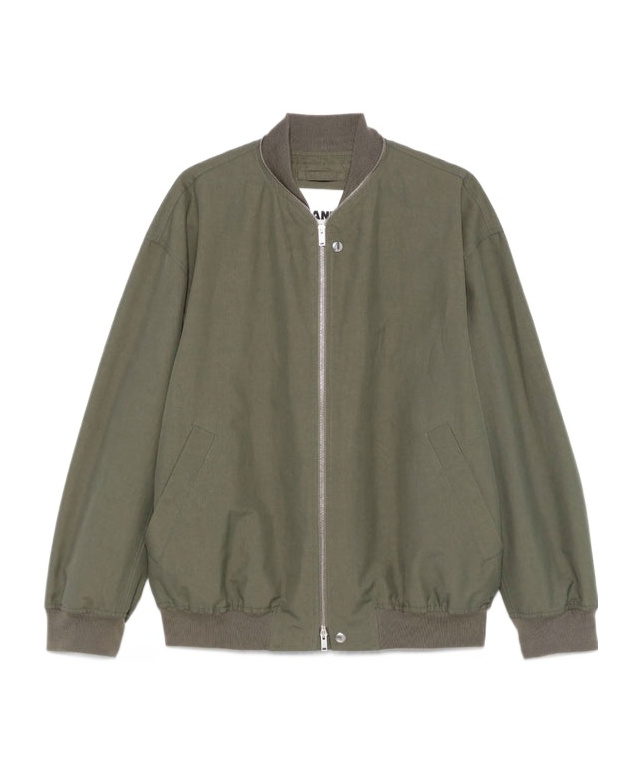Jil Sander Cotton Bomber Jacket
