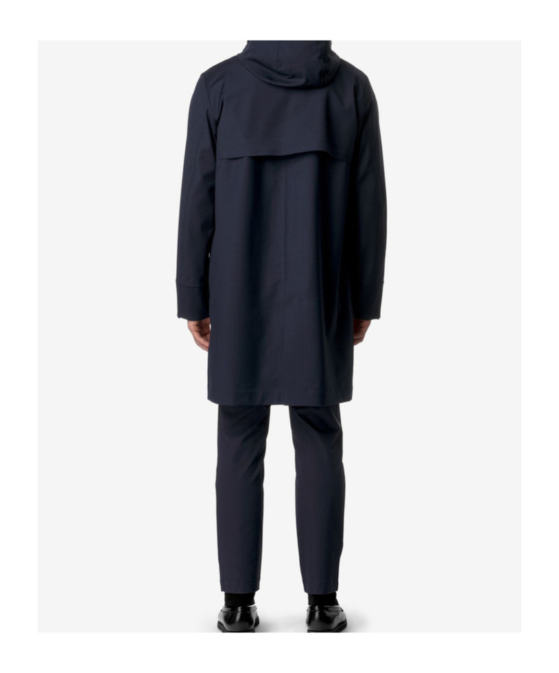 K-way Erhal Tech Wool Blend In Black