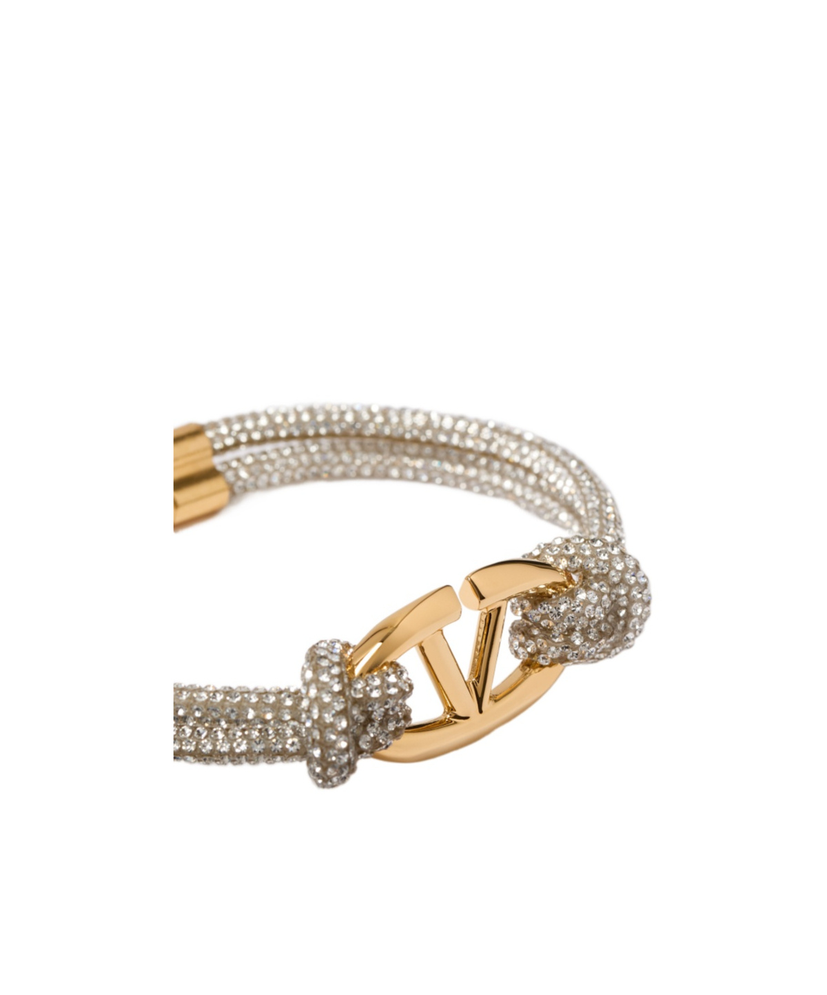 Valentino Vlogo Signature Bracelet In Yellow