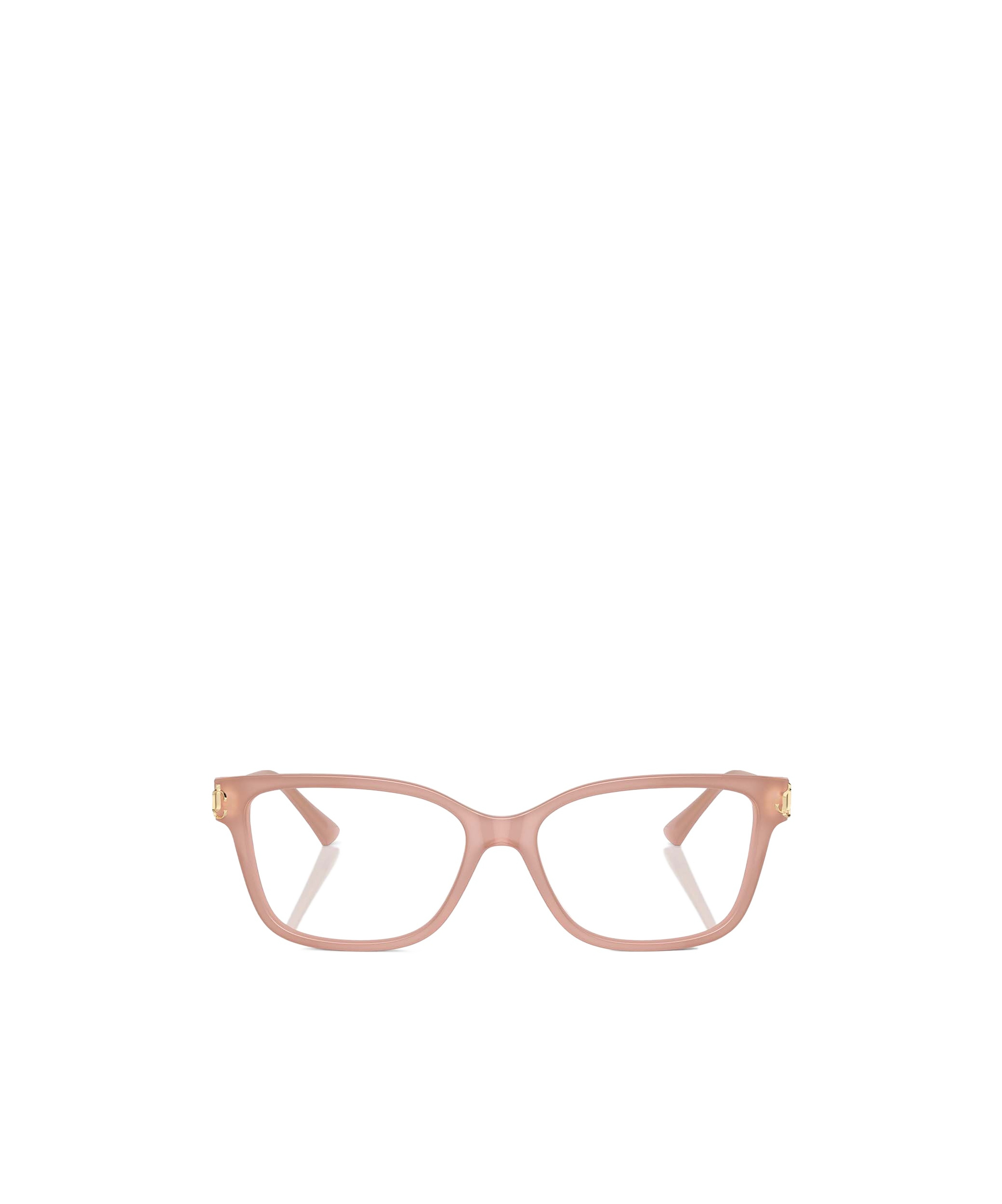 Jimmy Choo Eyewear Rectangular Frame Glasses In Pink