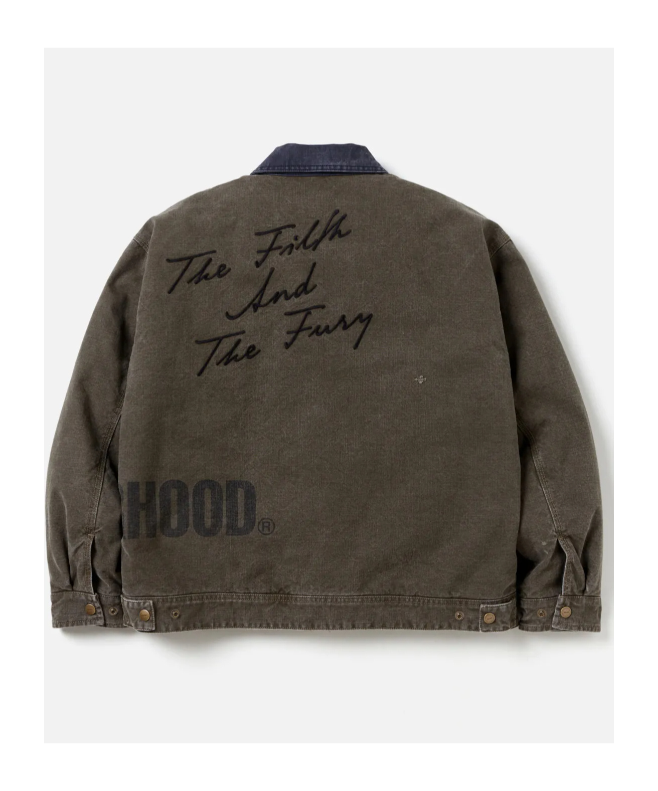 Neighborhood Long-sleeved Casual Jacket In Black