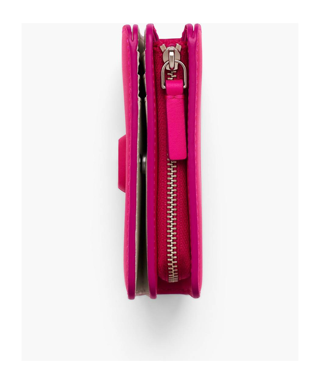 Marc Jacobs The J Leather Wallet In Pink