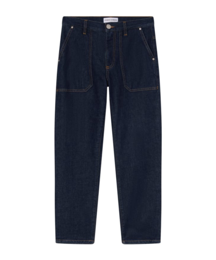 Pinko Cloe Tapered Jeans In Black
