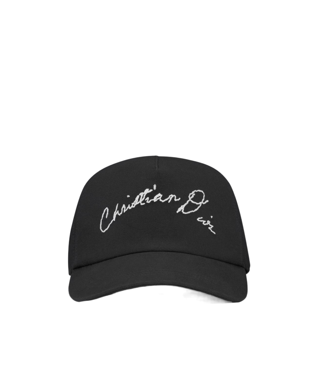 Dior Logo Baseball Hat In Black