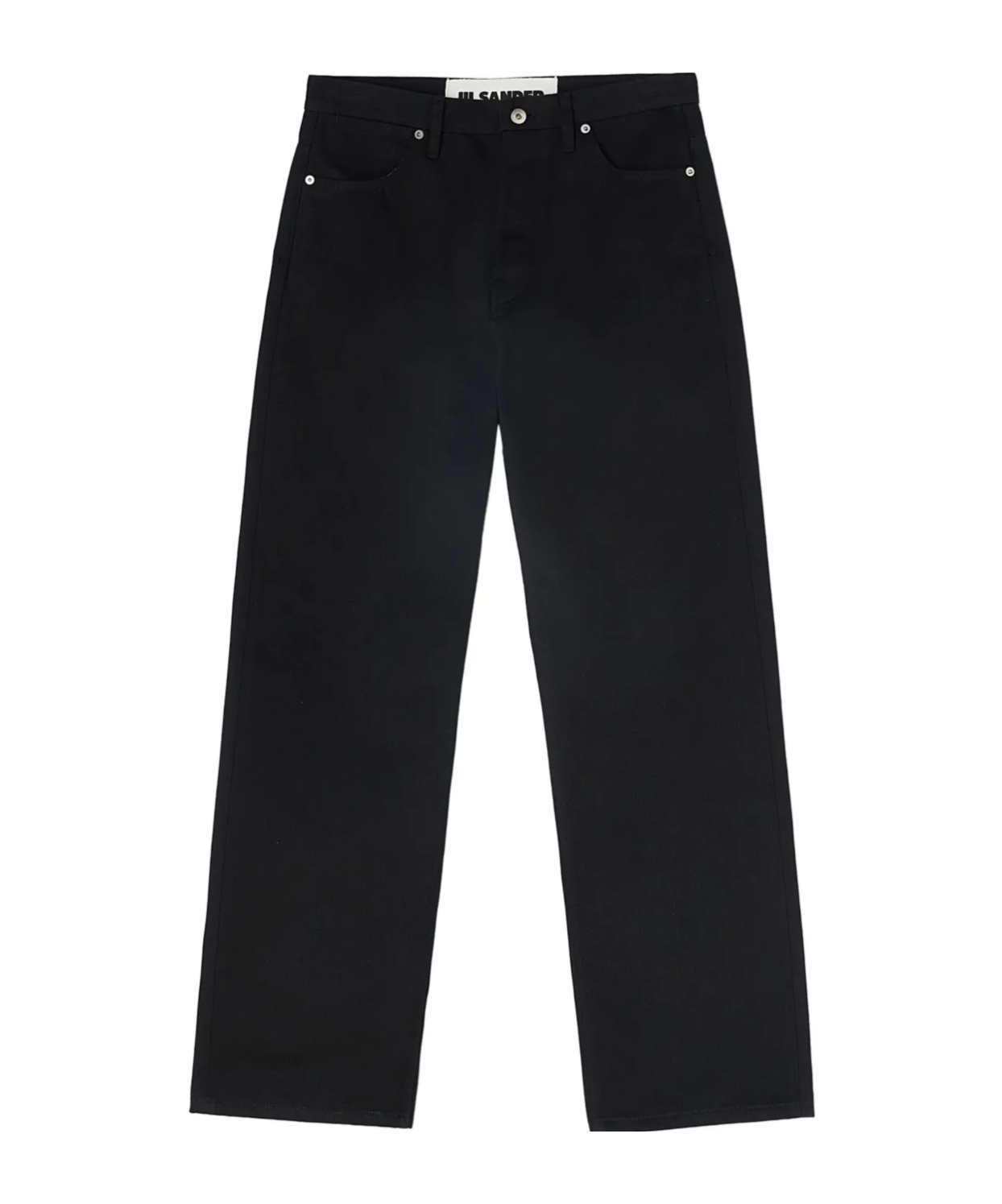 Jil Sander Straight-leg Jeans In Black