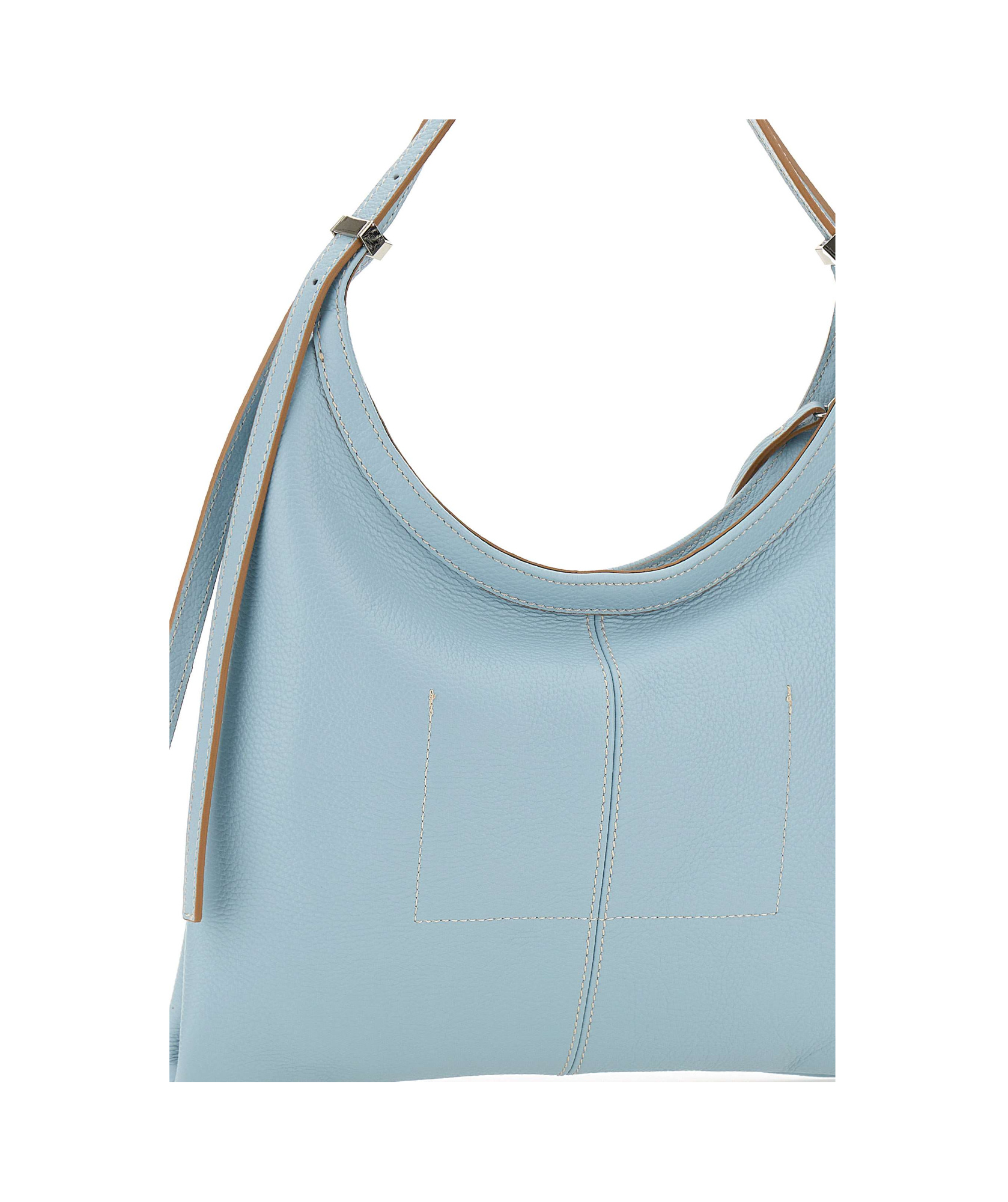 Gianni Chiarini Norma Shoulder Bag In Blue