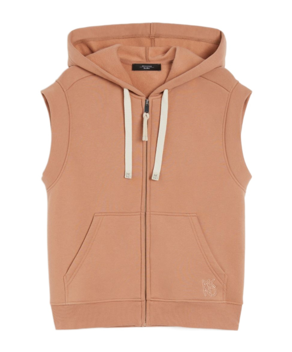 Weekend Max Mara Pank Sweatshirt Caramel In Brown
