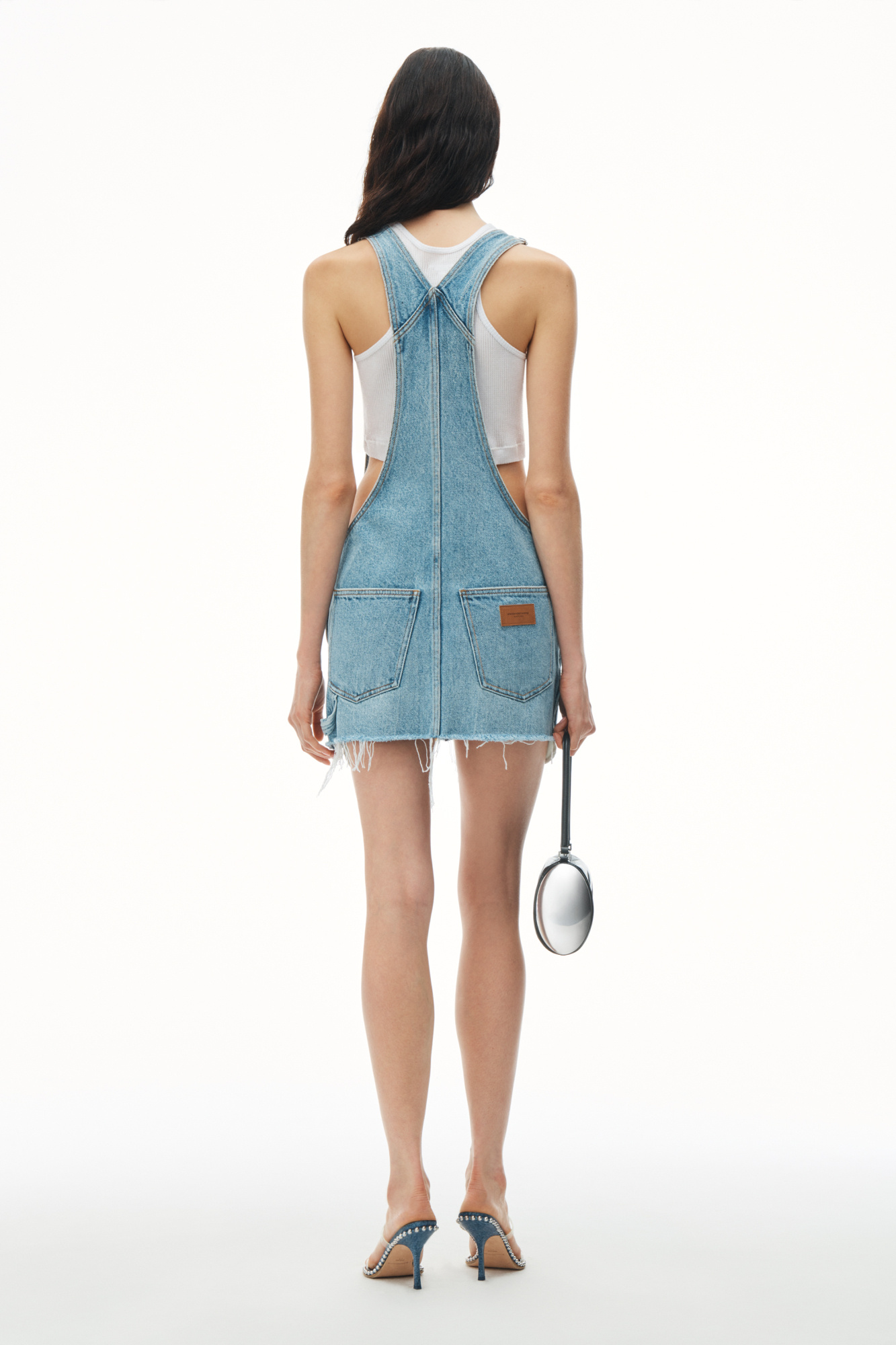 ALEXANDER WANG OVERALL DENIM DRESS