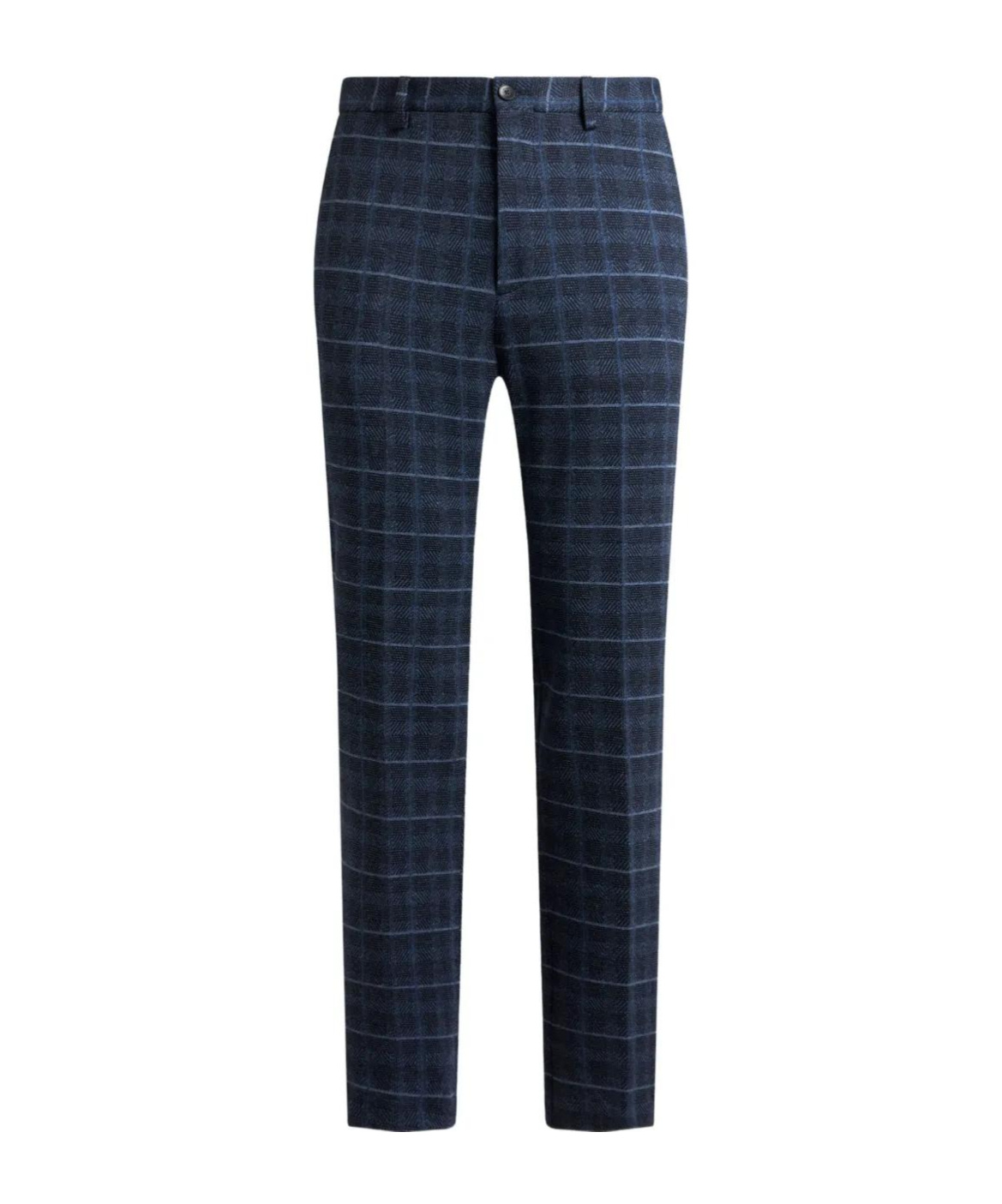 Etro Inspect Standard Trousers In Blue