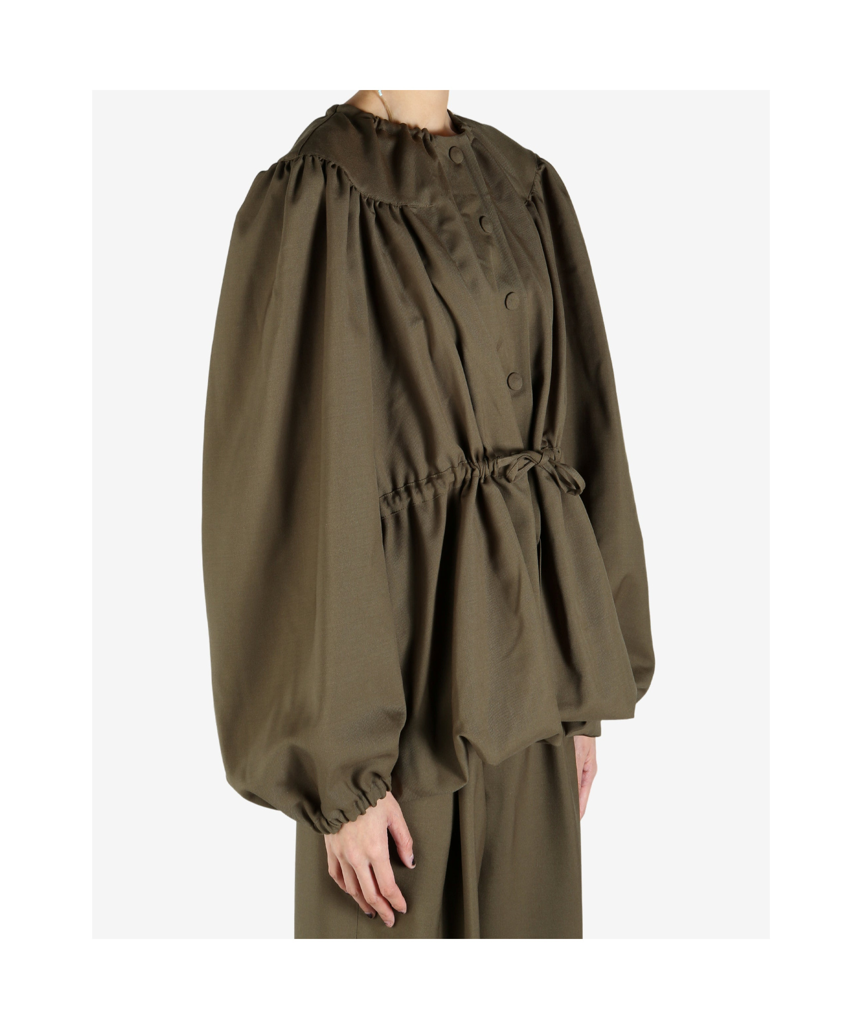 Dries Van Noten Vather Jacket In Khaki