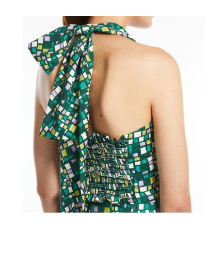 Weekend Max Mara V-neck Sleeveless Vest In Green