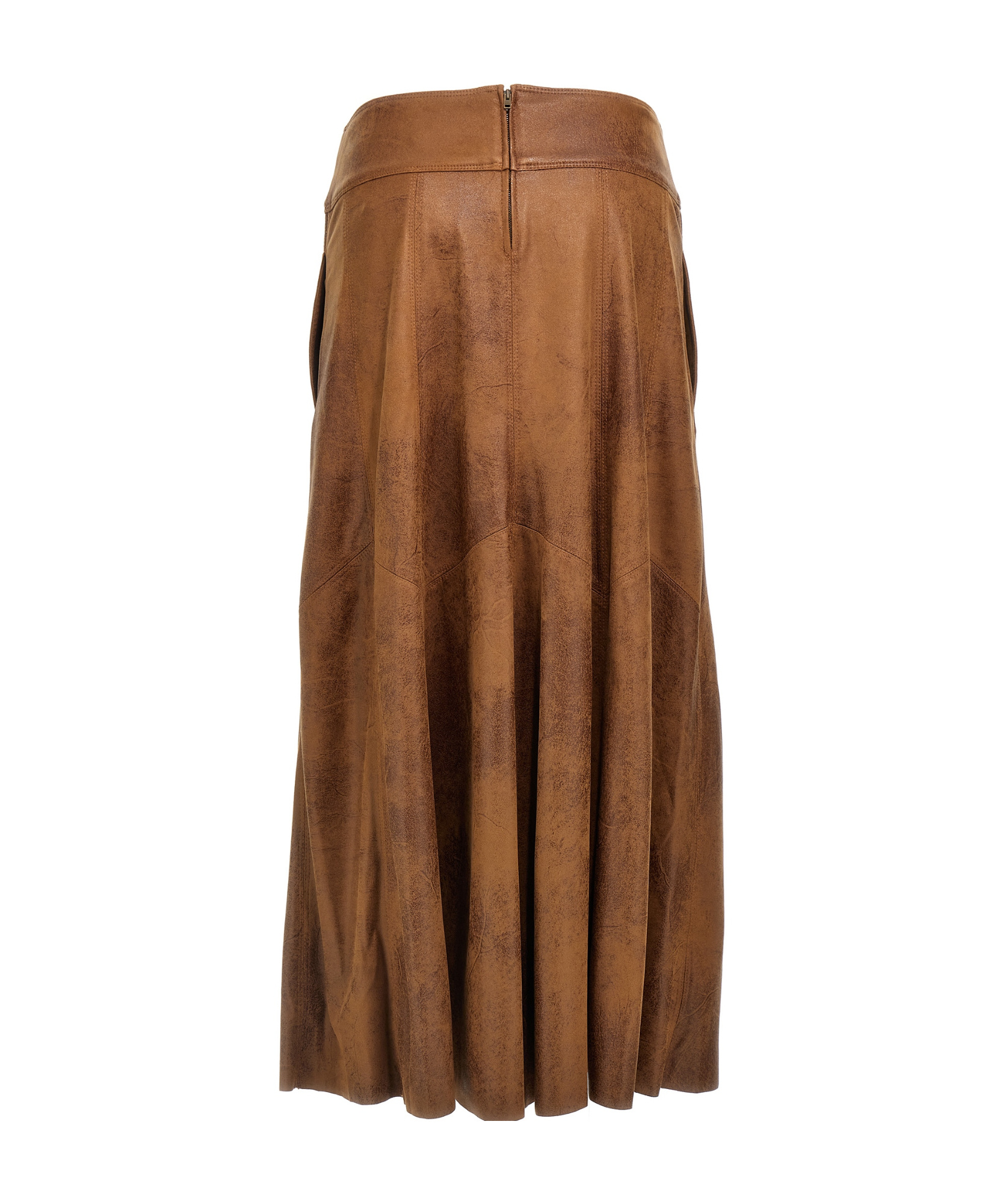 Isabel Marant "genevi" Skirt In Brown