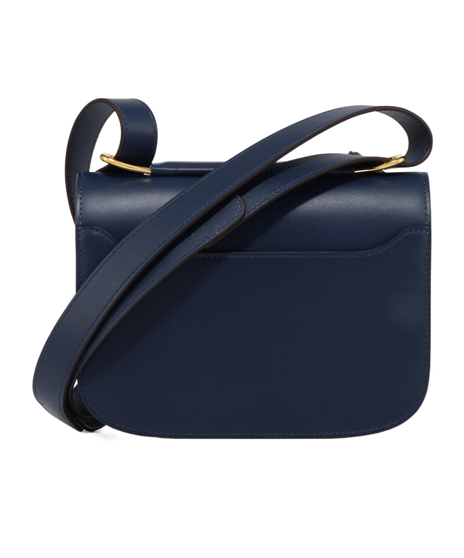 Delvaux Flip Shoulder Bag In Black