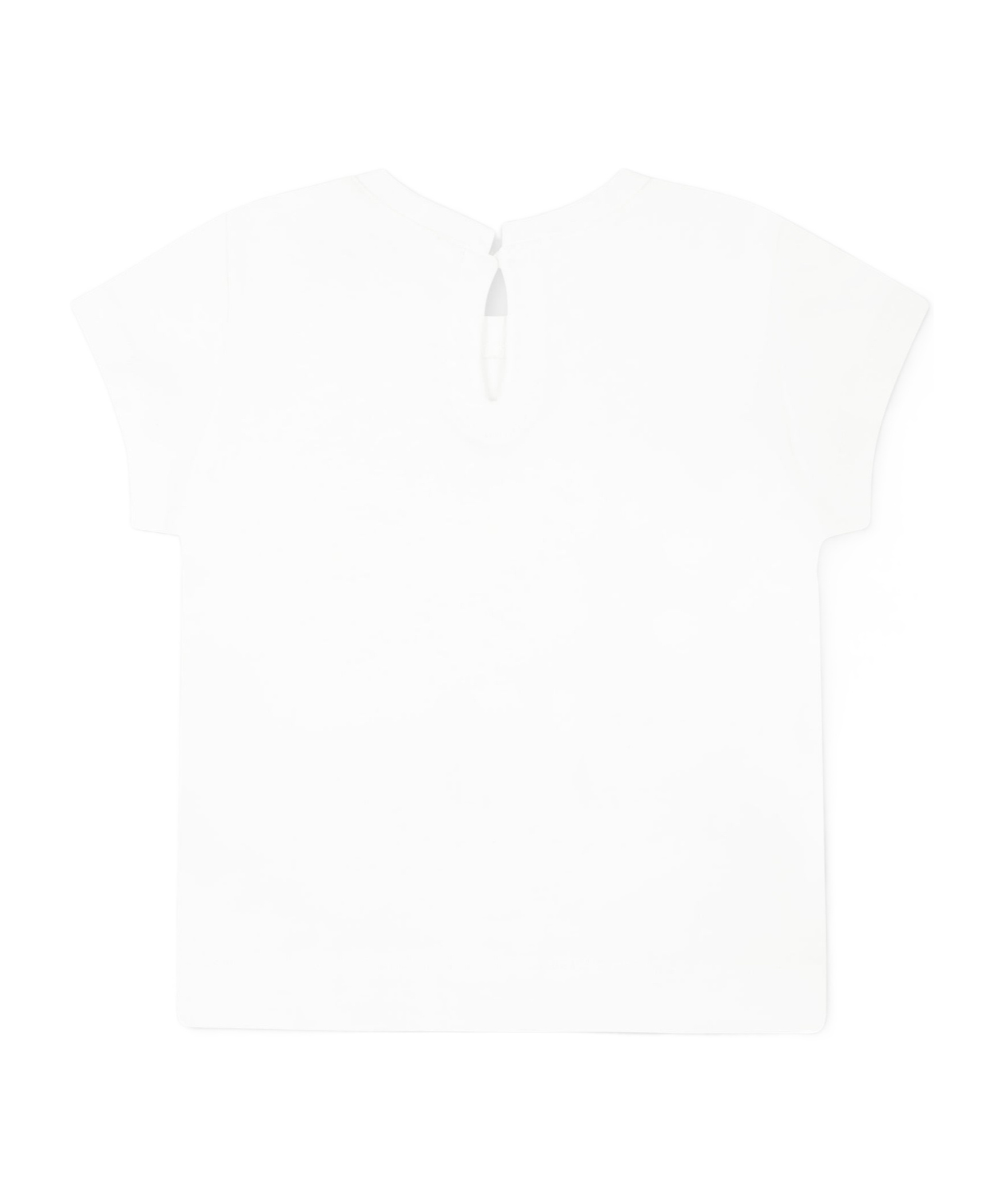 Monnalisa Short Sleeve T-shirt In White