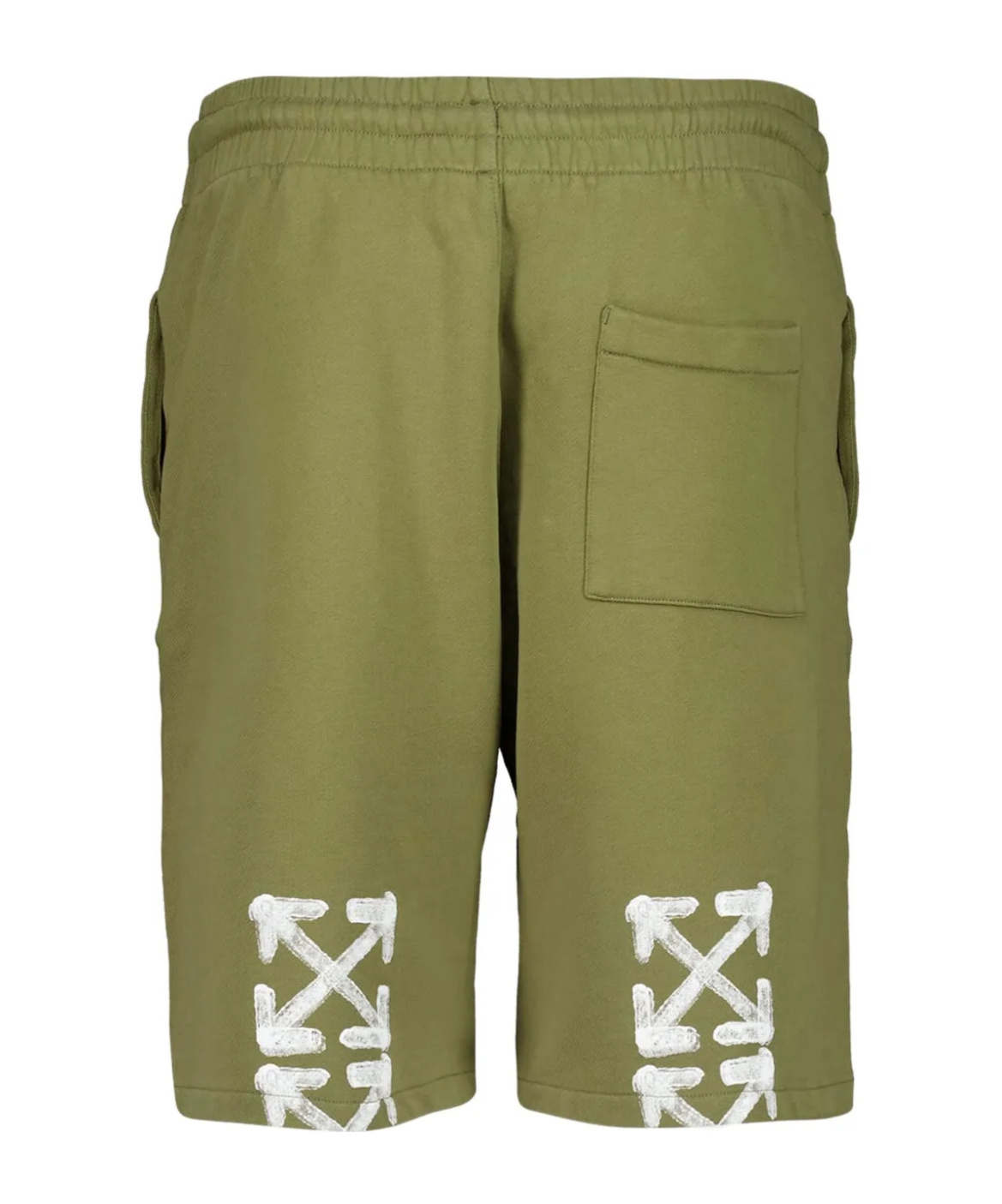 OFF-WHITE SPRAY ARROW TRACK SHORTS
