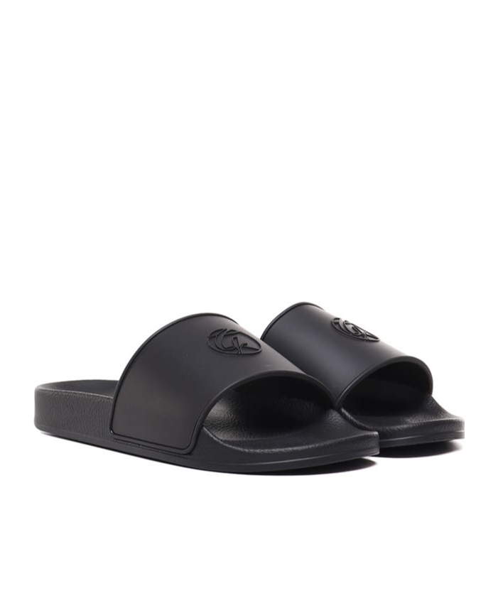 Giuliano Galiano Shark Slip-on Sandals In Green