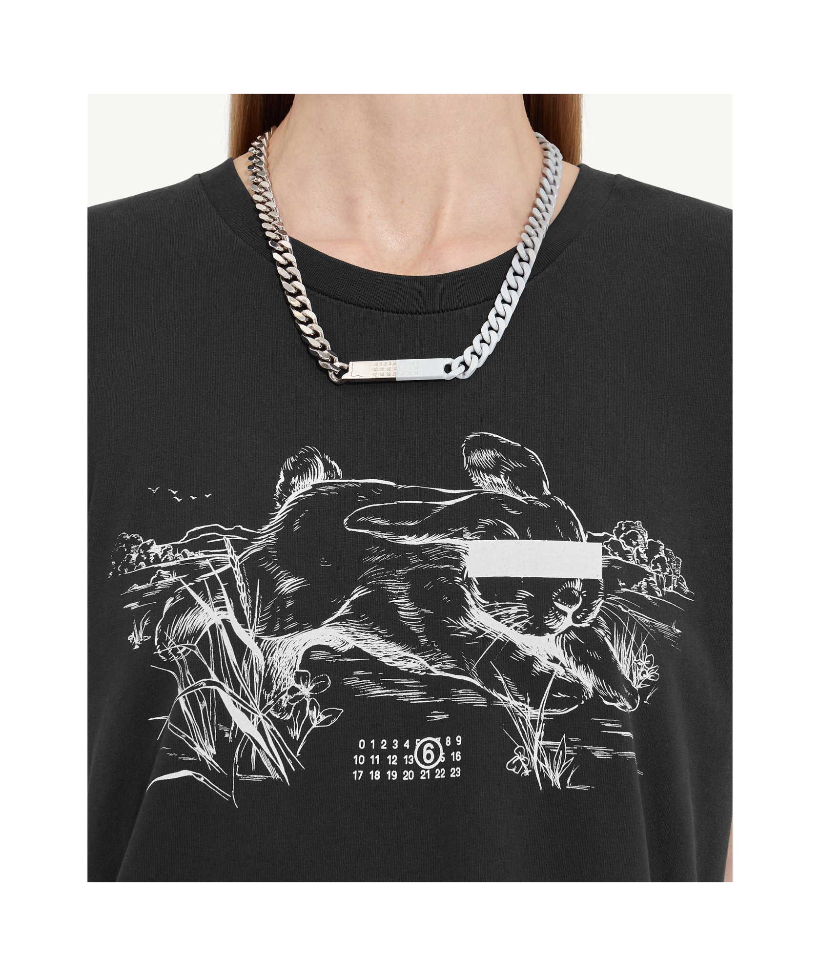 Mm6 Maison Margiela I'm Not Going To Let You Do This. In Black