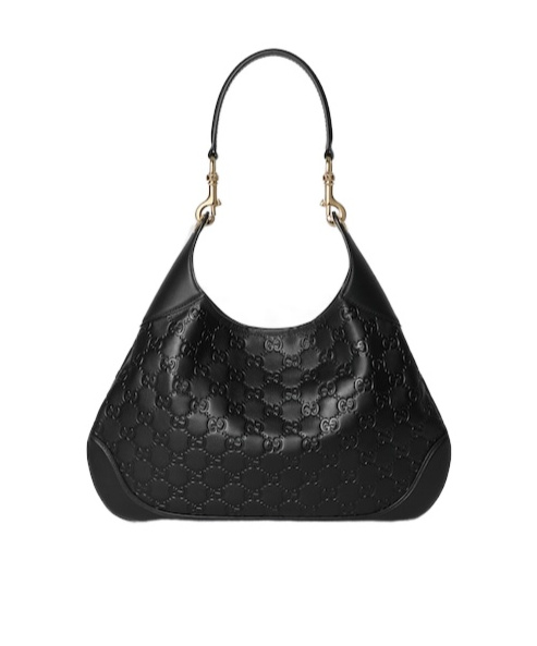 Gucci B Medium Shoulder Bag In Black