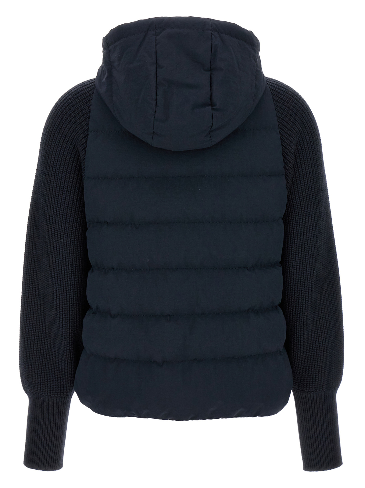 Shop Brunello Cucinelli Long Sleeve Cotton Coat