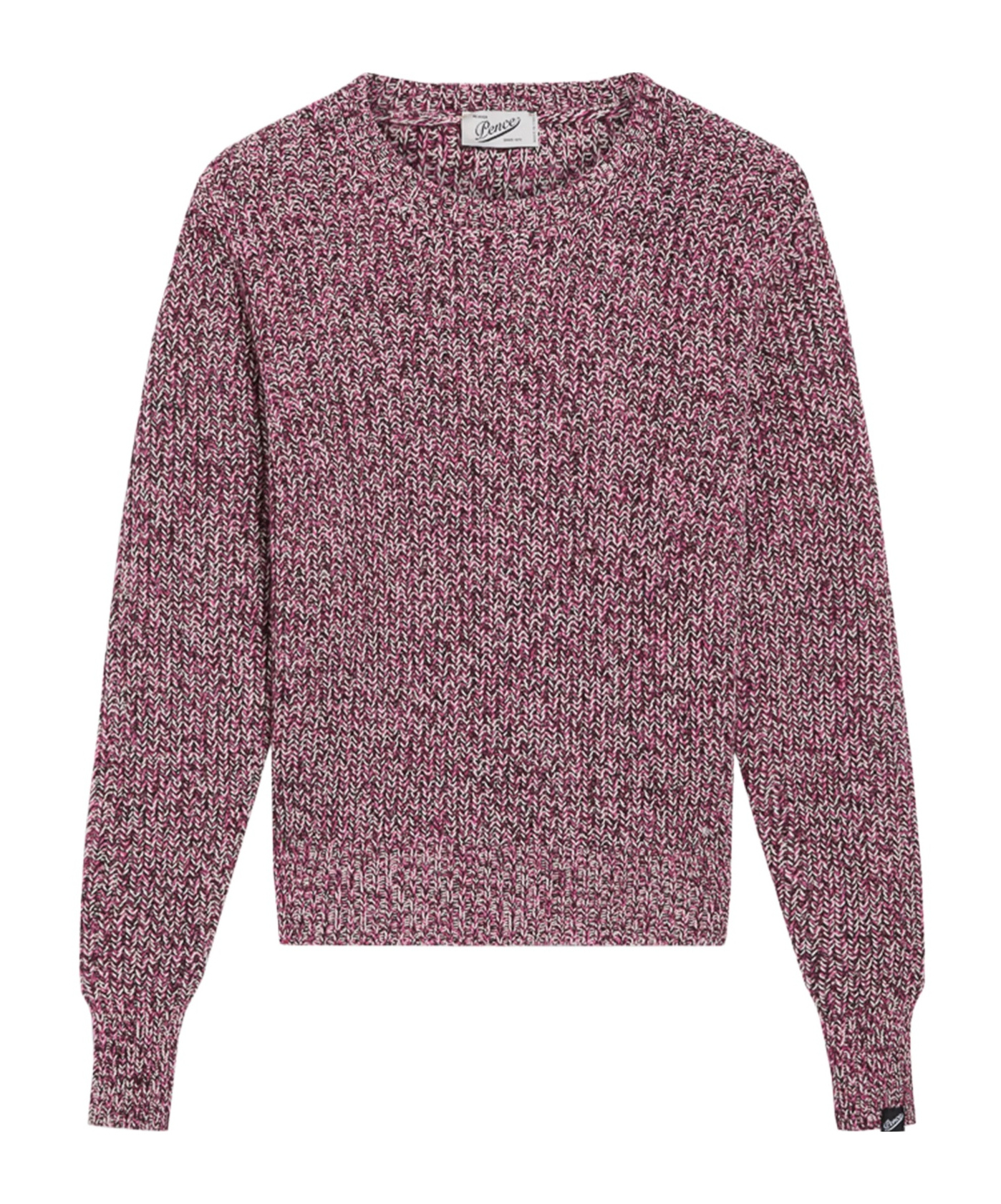 Pence Crew Neck Sweater In Purple
