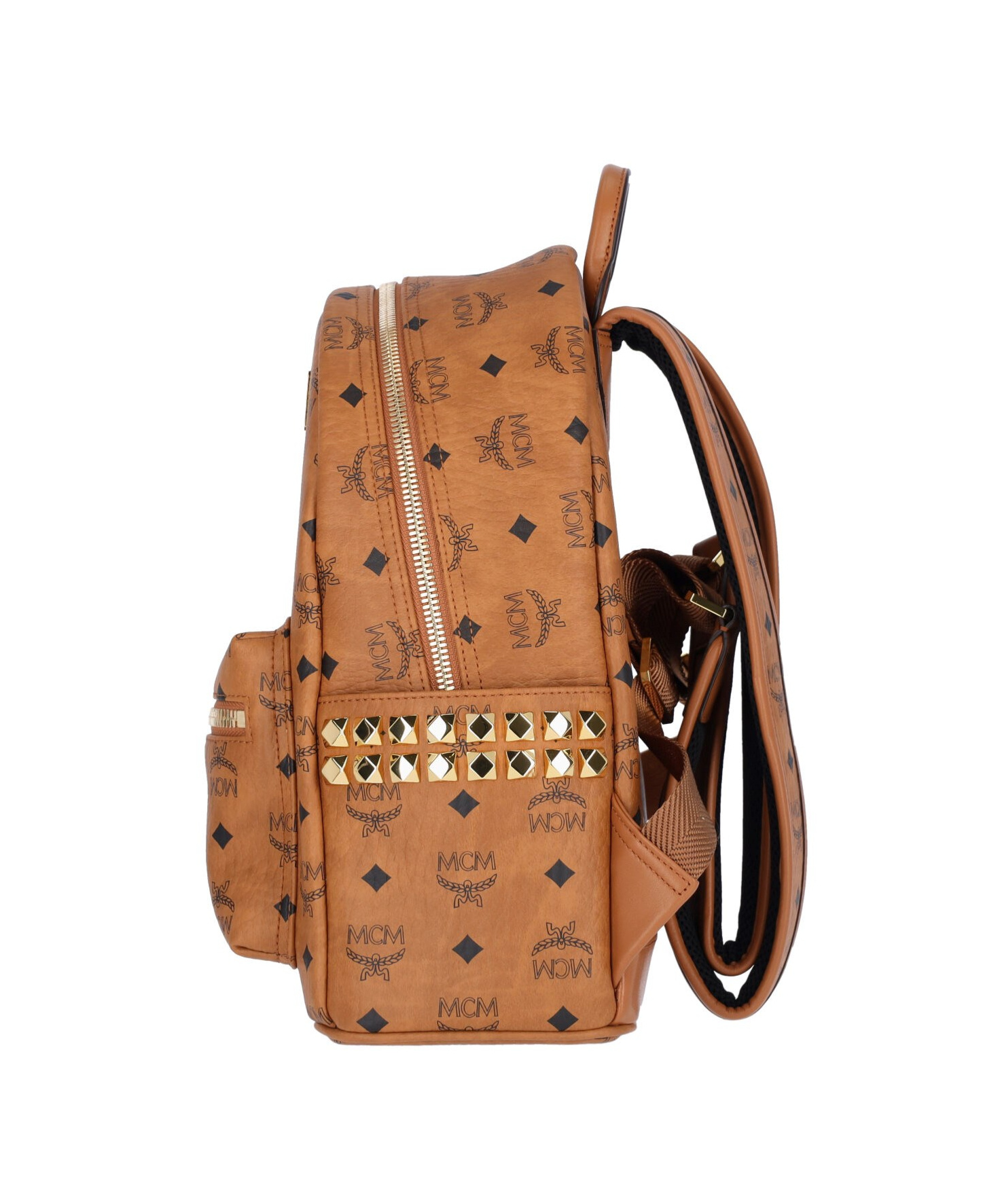 Mcm Women's Brown Other Materials Backpack In Brown