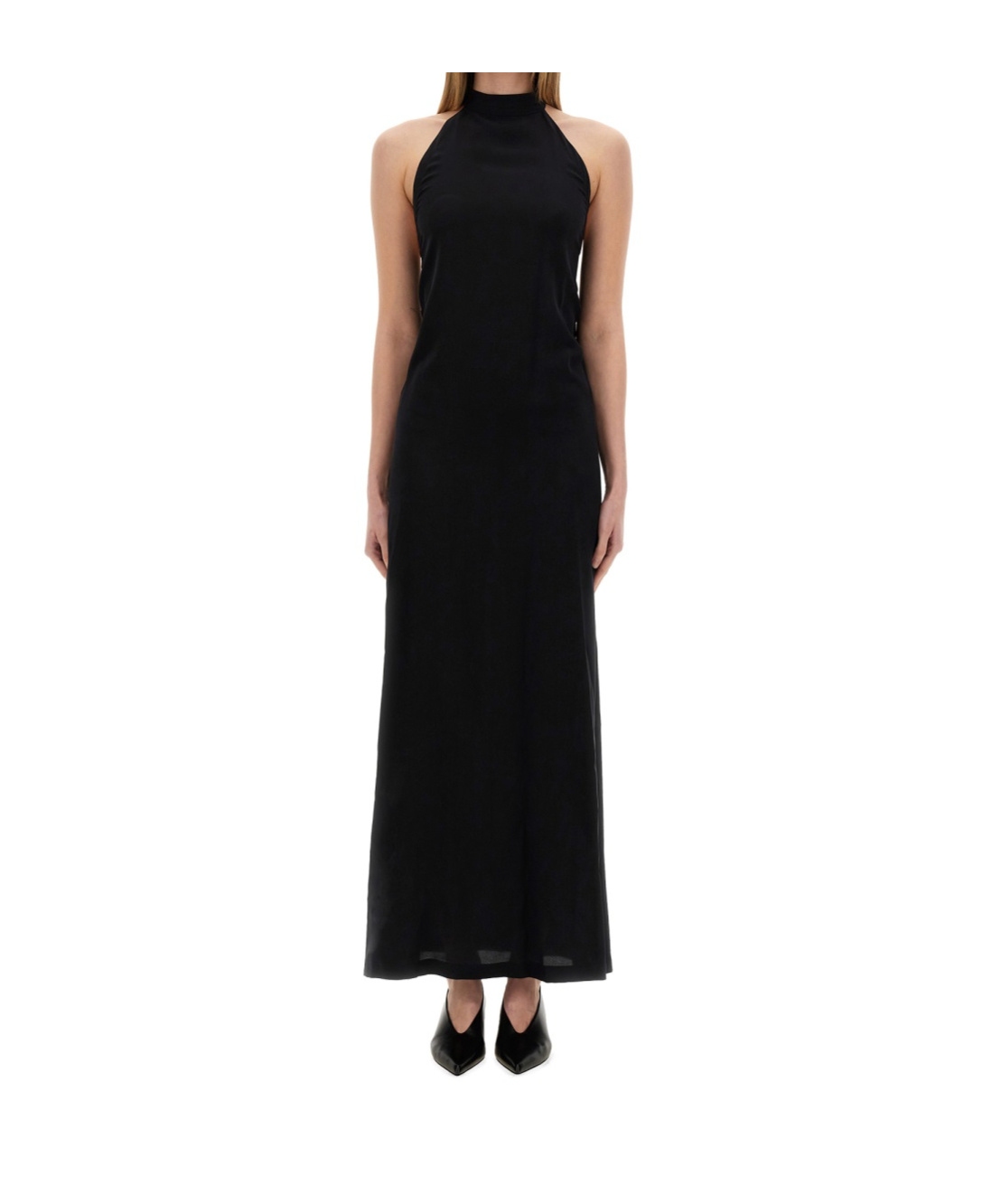 Alysi Halter-neck Maxi Dress