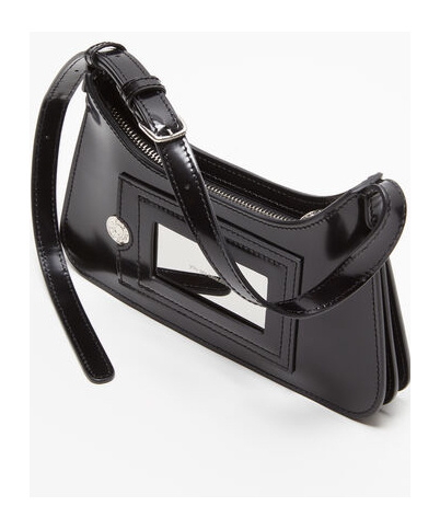 Acne Studios Mini Platt Shoulder Bag In Black