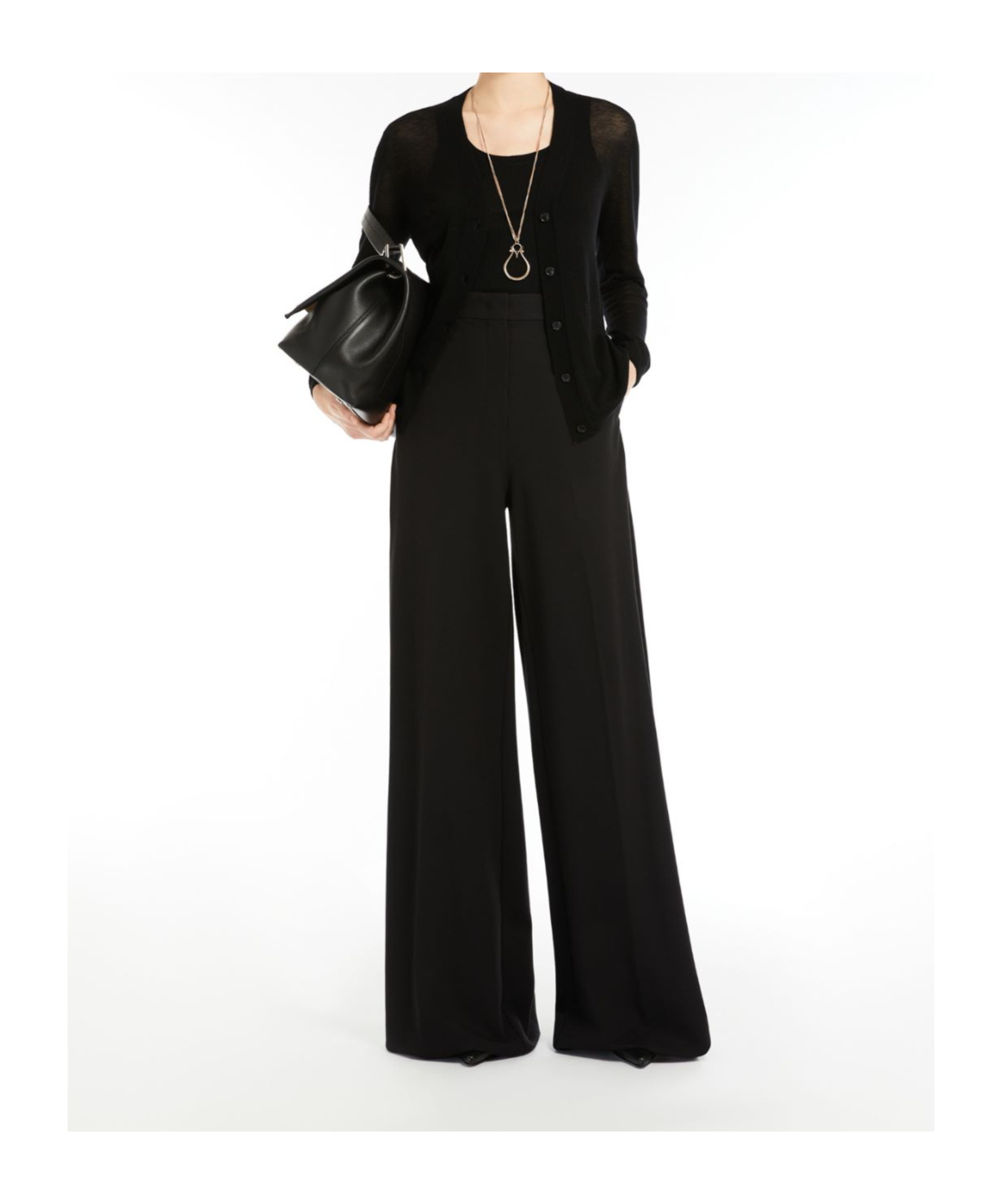 Max Mara Derrik Cardigan In Black