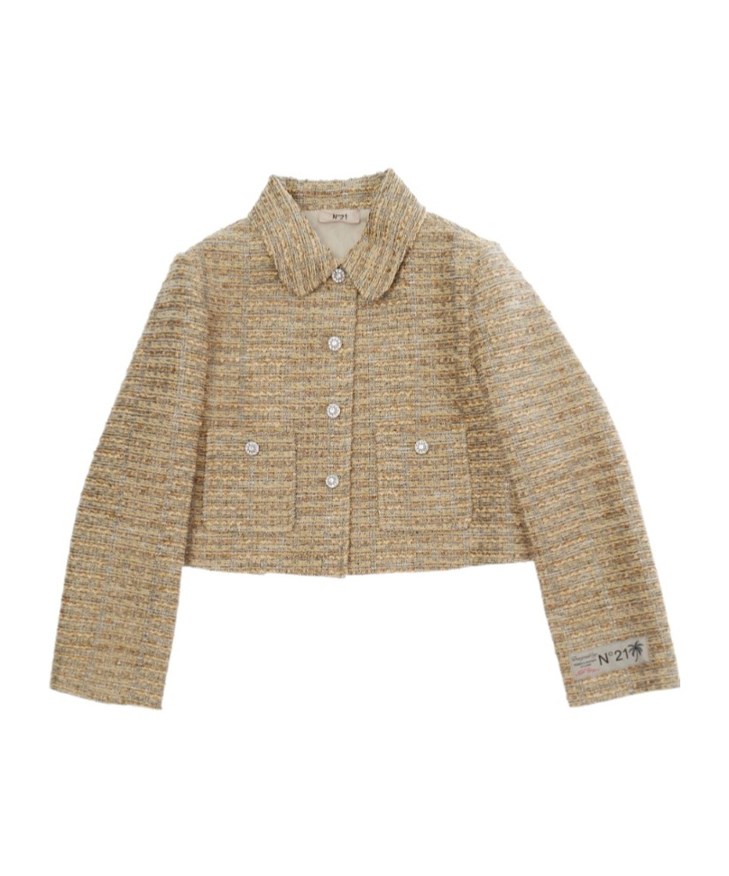 N°21 LONG-SLEEVE SINGLE-BREASTED JACKET