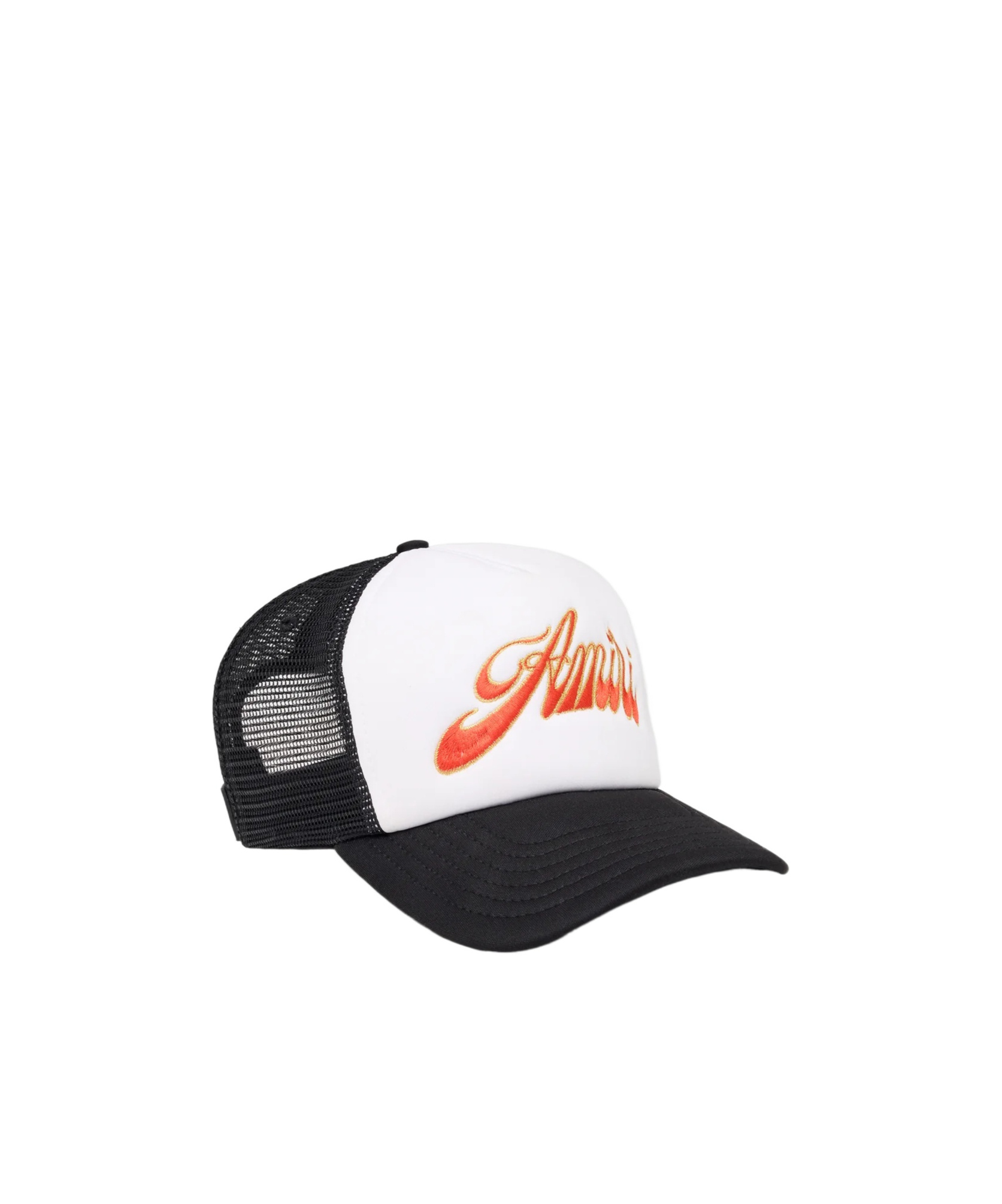Amiri Groovy Trucker Hat In White