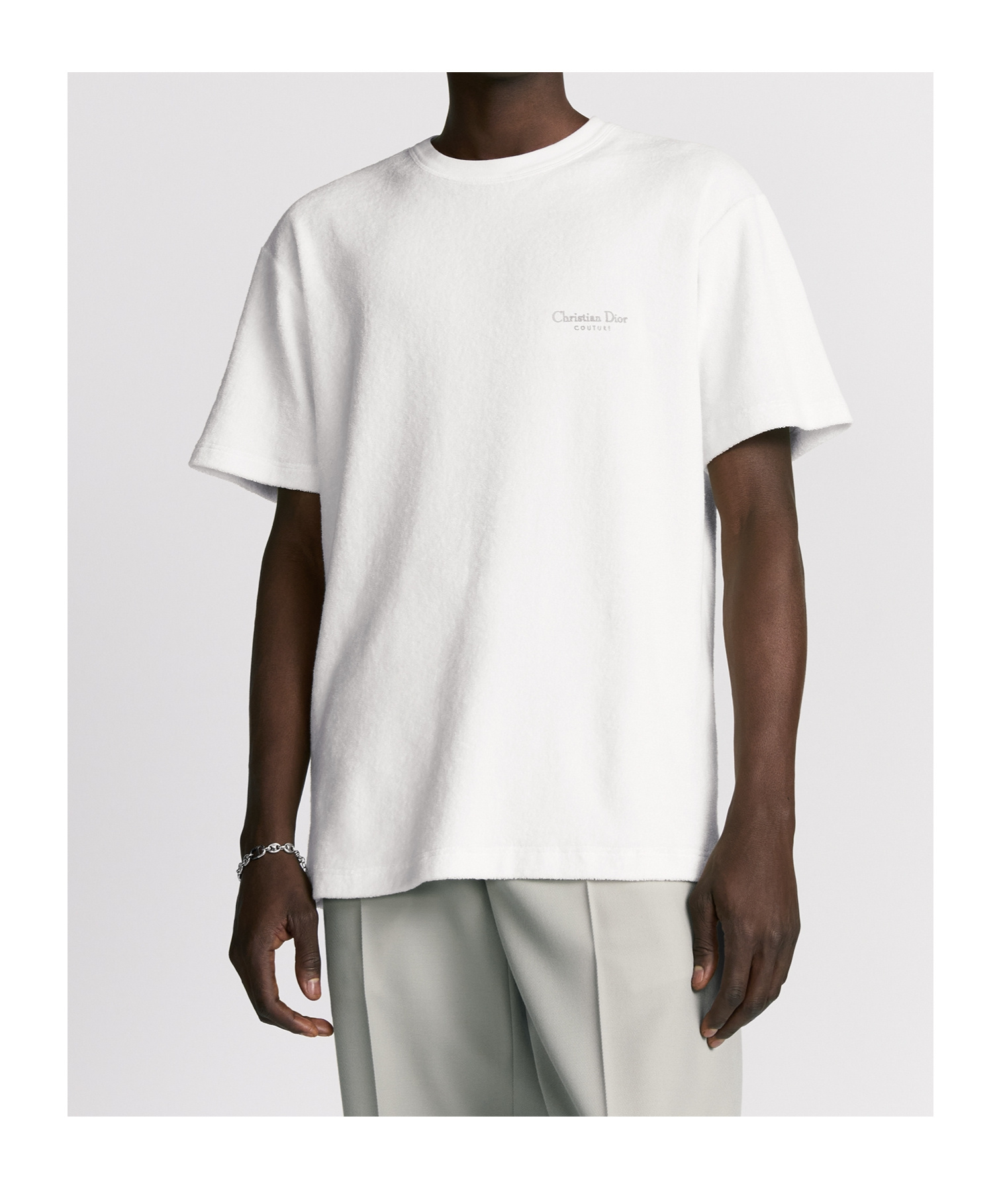 Dior Christian  Couture T-shirt, Relaxed Fit In Neutral