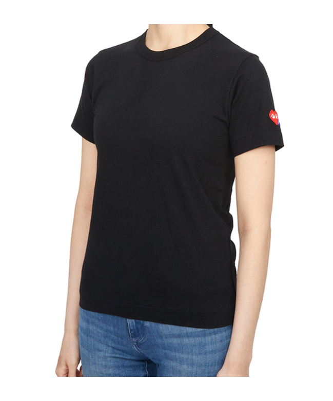 Comme Des Garçons Play X Invader Pixelated-heart T-shirt