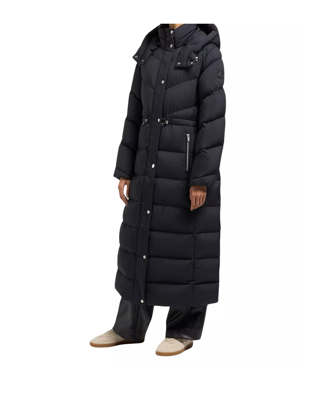 Moose Knuckles Long-sleeved Jacket In Black